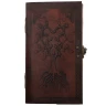 Handmade Leather Journal with Tree of Love Embossing